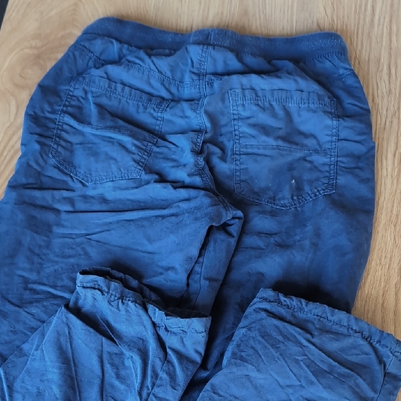 H&M Lined Blue Drawstring Pants - Boys 9-10 Years - Picture 5 of 7
